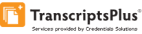 TranscriptsPlus: Services provided by Credentials Solutions